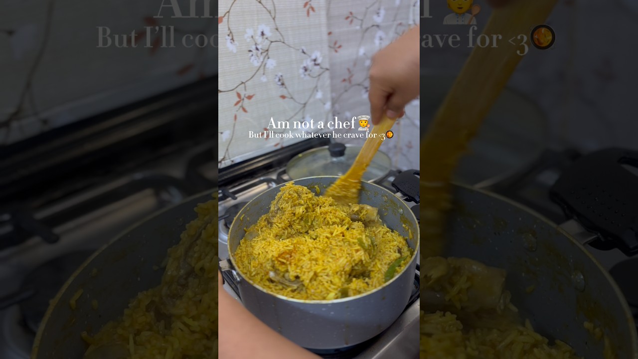 He’s craving & my creativity 🥘 ~One pot chicken madhooth chickenmadhooth 