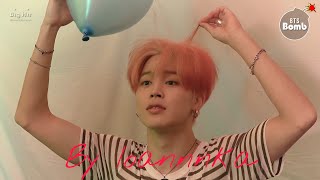 [Озвучка By Ioannnka] [BANGTAN BOMB] Jimin plays with a balloon - BTS (방탄소년단)