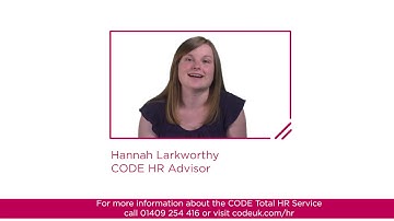 Handling Grievances - CODE HR Webinar