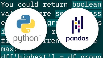 Pandas DataFrame Window Function