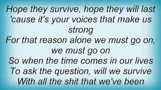 Sick Of It All - Will We Survive Lyrics