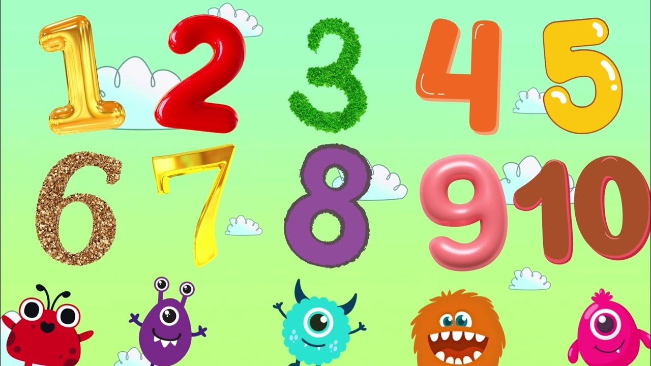 Learn Numbers Song 1-10 - Babies Learning Videos - Fun Learning Videos ...