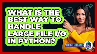 What Is The Best Way To Handle Large File I/O In Python? - Next LVL Programming