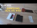 Сравнение Samsung A24 vs Samsung A40: иногда размер имеет значение!