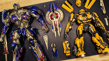 Transformers Optimus Prime 5 and Badassatron 1