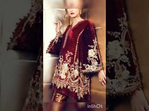 #velvetdress #dressdesign #dresses #wintercollection #winterdressdesigning