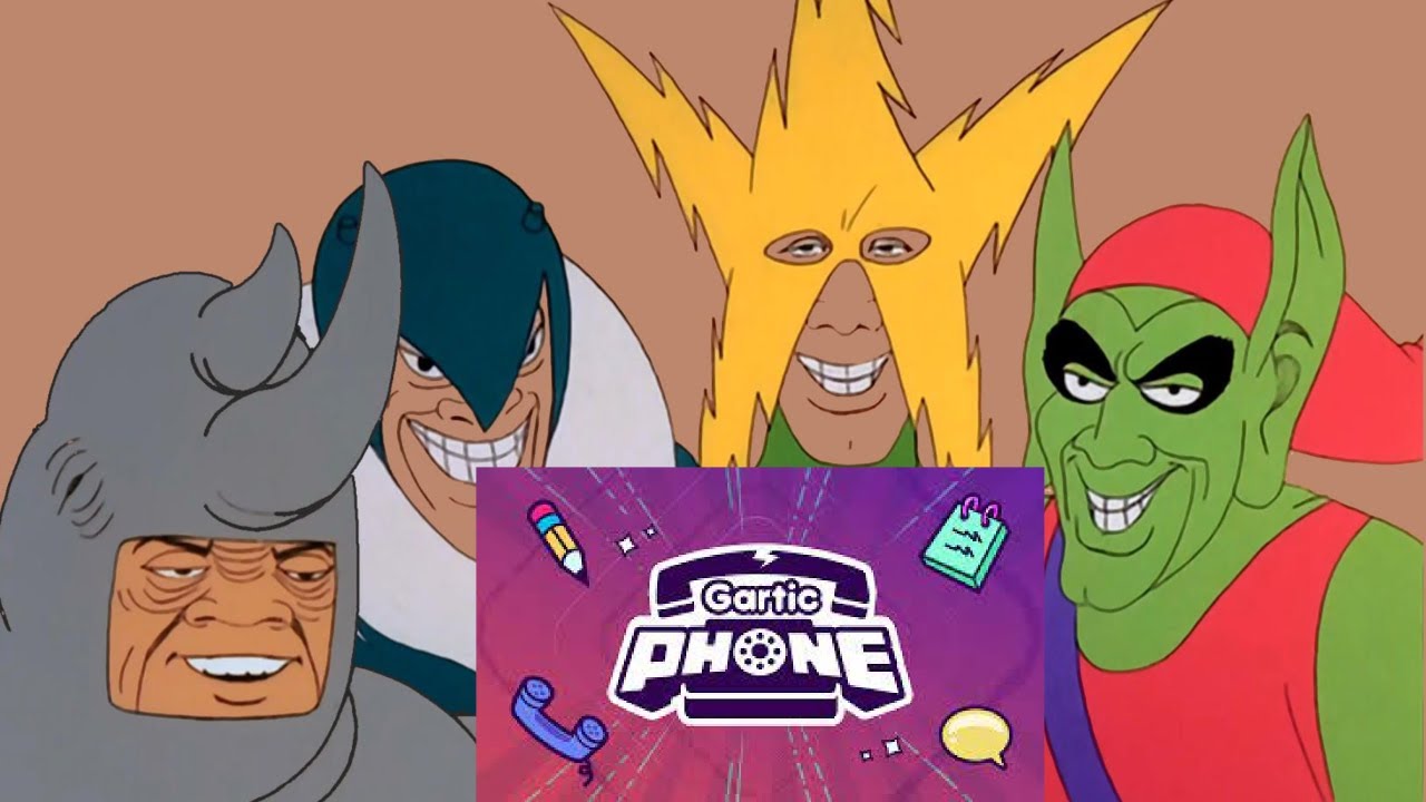 Me and my friends play Gartic Phone - YouTube