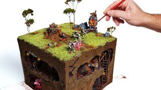 Dwarven Ambush - Our most Detailed Diorama!