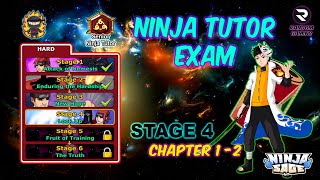 NINJA SAGE - NINJA TUTOR EXAM STAGE 4 [ CHAPTER 1 & 2 ] screenshot 3