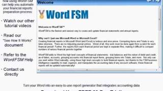 Word FSM - a Quick Overview
