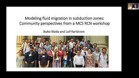Modeling fluid migration in subduction zones: Community perspectives from a MCS RCN workshop