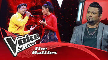 The Battles : Kavindu Dulshan V Risuri Pehesara |  Kuweni (කුවේණී) | The Voice Sri Lanka