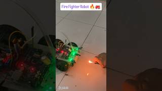 🔥Fire Fighter Robot in action!#FireFighterRobot #Arduino #Robotics #DIYRobot #Electronics #Science