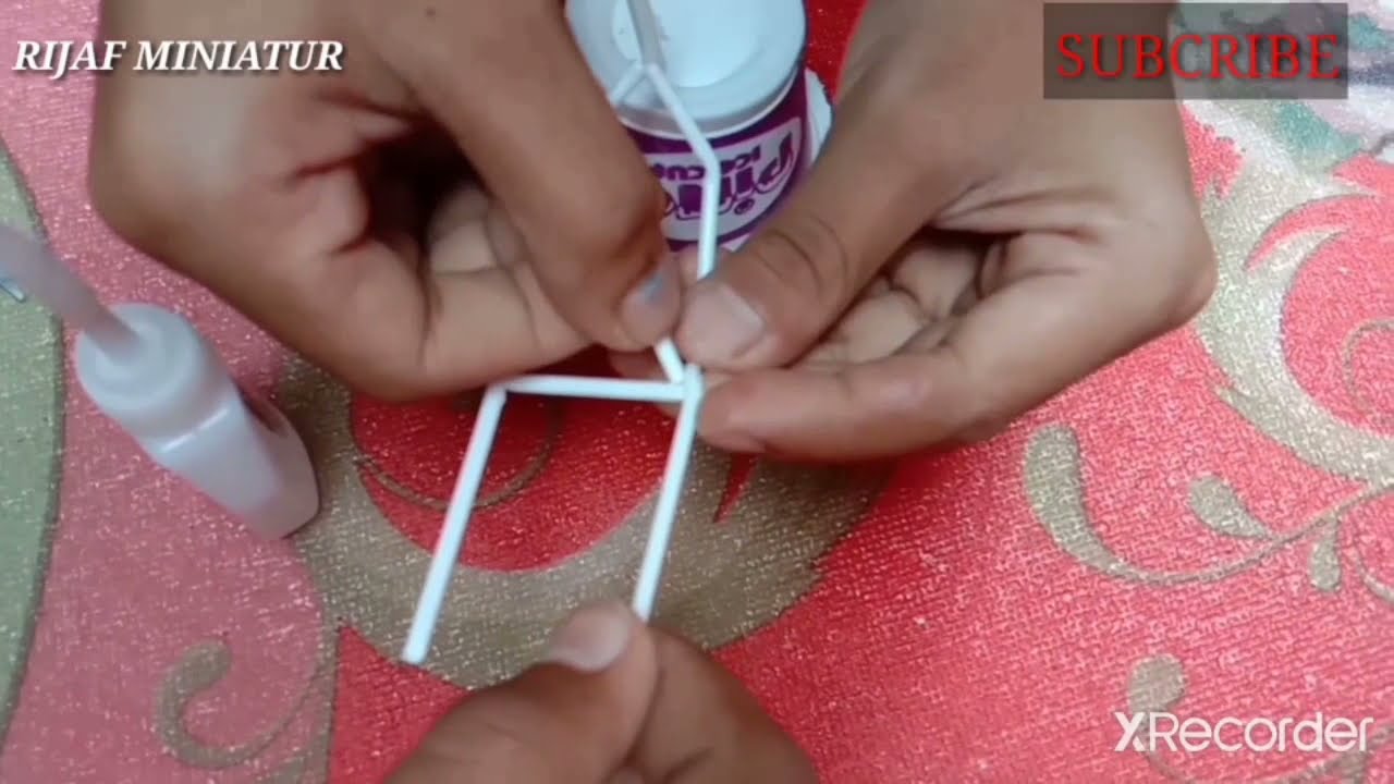 Part 1  Toturial rangka miniatur drag mio