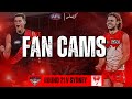 FAN CAMS: Essendon FC v Sydney FC | AFL Rd 21