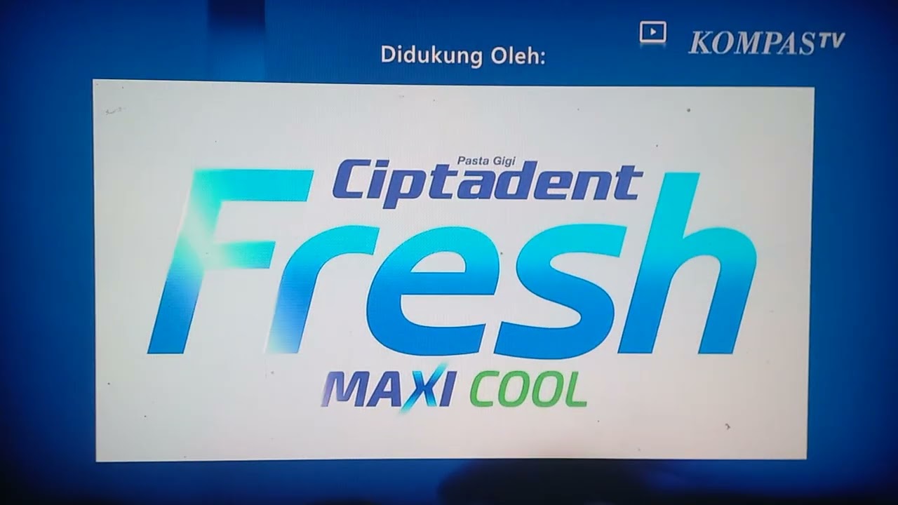 OBB Kompas Siang Kompas tv 2026 Iklan Sponsor Ciptadent Fresh Maxi cool Aquviva