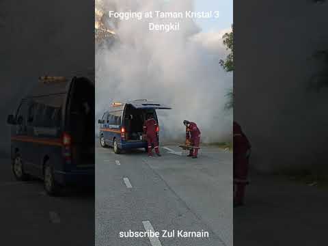 Fogging at Taman Kristal 3 Dengkil, Thank you Majlis Perbandaran Sepang
