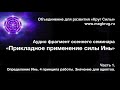 Прикладное применение силы Инь. Часть 1.