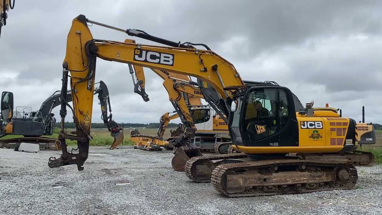Bandgrävare JCB JS220