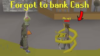 HE FORGOT HE WAS IN PVP... AND LOST HIS CASH STACK - OSRS BEST HIGHLIGHTS - FUNNY \& WTF MOMENTS 173