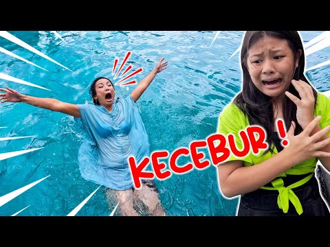 KAGET !! KECEBUR JATUH KE KOLAM RENANG HOTEL ! GARA-GARA ? Vlog Liburan Bali Part 13