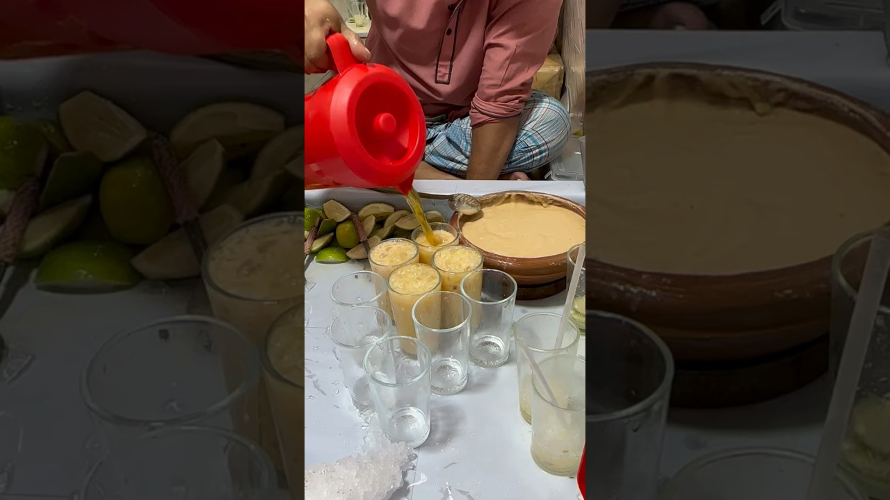 Traditional ways lassi making process