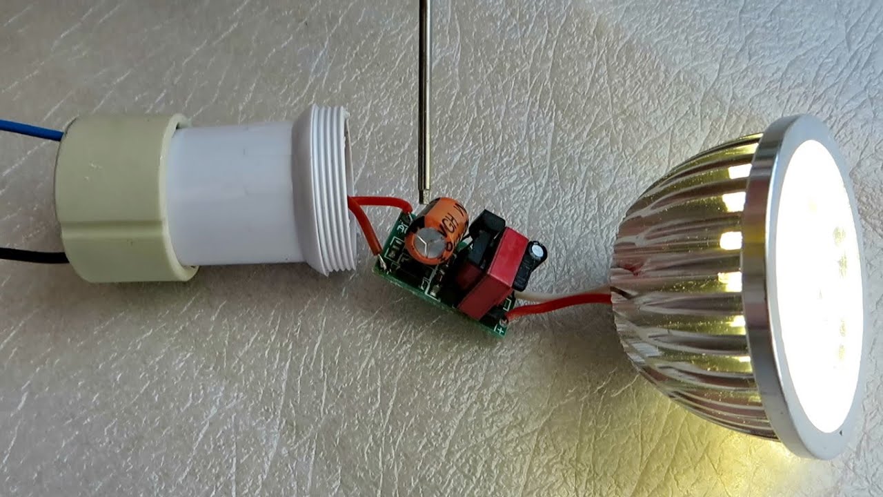 LED Strahler Deckenstrahler GU-10 4 Watt billiger ebay China Schrott Reperatur airwolf reboot