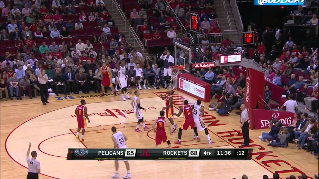 Dante Cunningham Highlights Pelicans vs. Rockets 12.18.2014 - 15 Points, 5 Rebounds