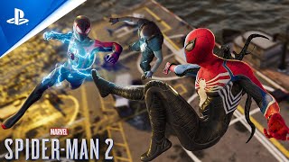Spider-Man 2's NEW Peter \& Miles Team Up Feature with Symbiote \& Venom Story Gameplay Concept (Mods)