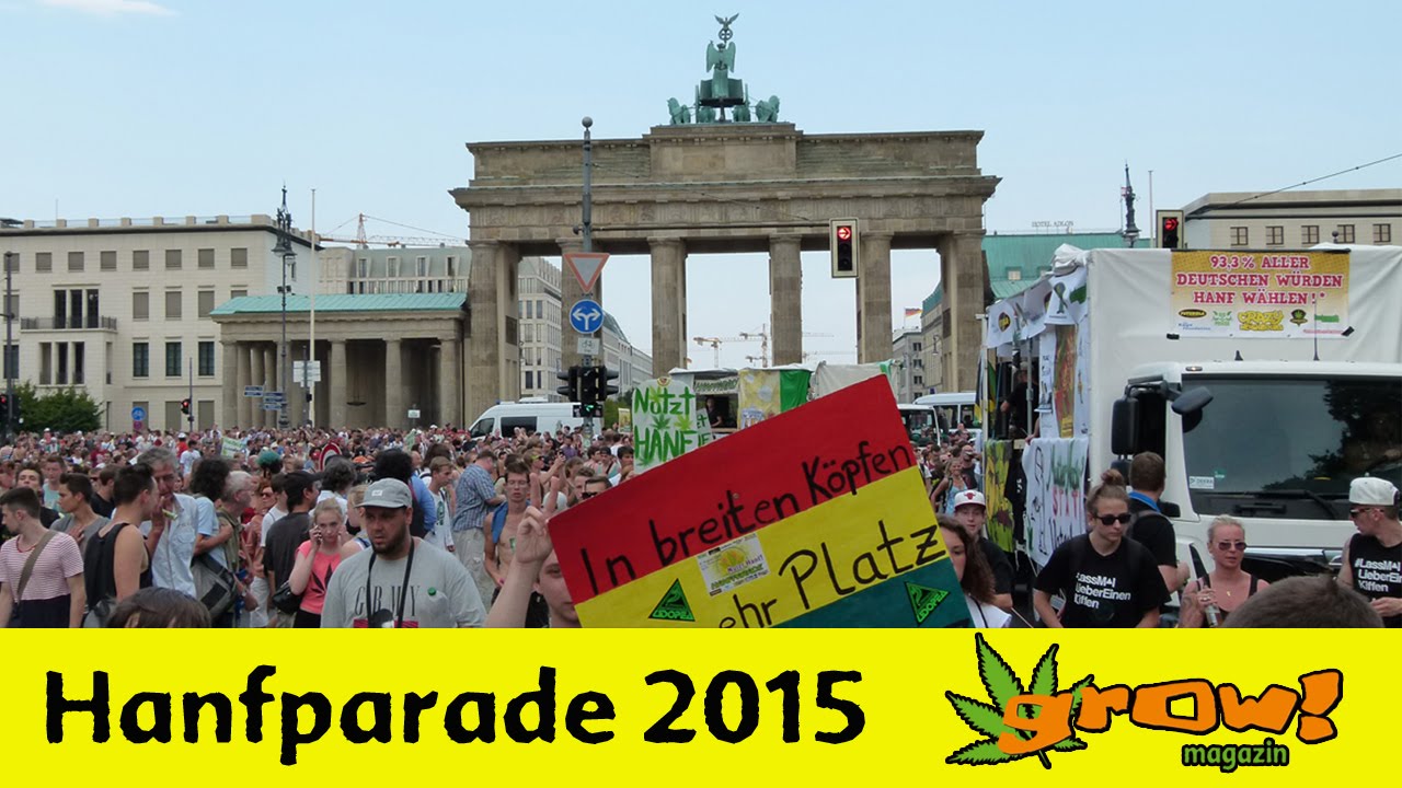 Hanfparade in Berlin, 08.08.2015
