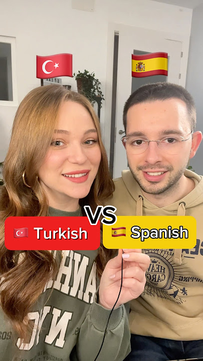 False friends Turkish vs Spanish 🇹🇷🇪🇸💛#turkish #spanish #learnturkish #espanol #falsefriends