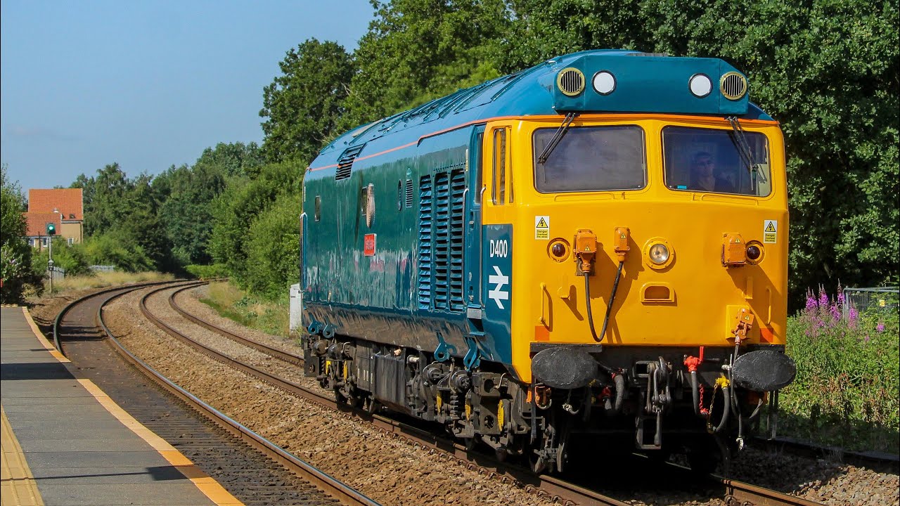 BR Blue 50050 on Loco Moves Around Lincoln (19/07/21)
