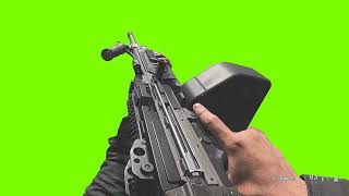 Green Screen – CoD:  Modern Warfare/warzone  Bruen LMG [High quality]