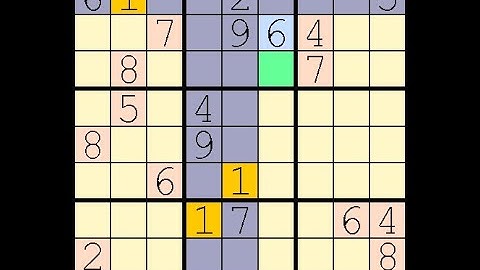 How to Solve New York Times Sudoku Hard  August 11, 2023
