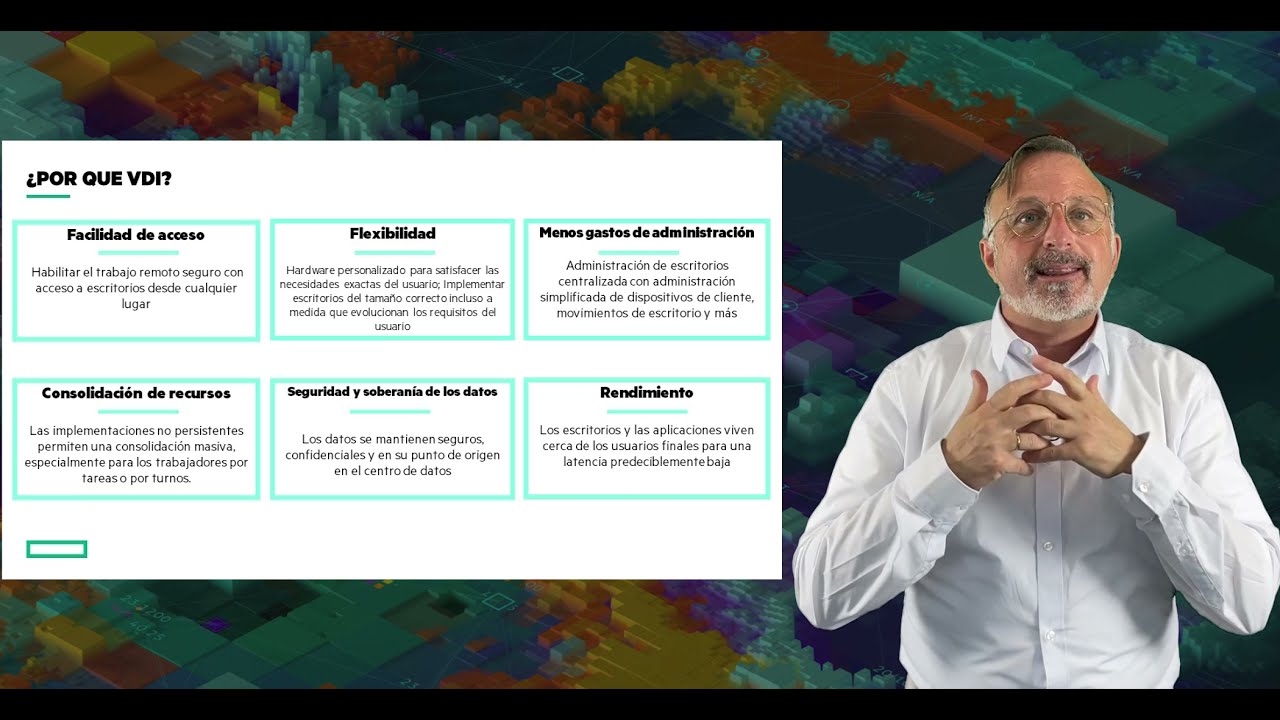 HPE GreenLake para VDI. Reinventa tu lugar de trabajo