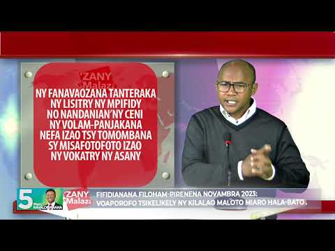 FANDAHARANA ZANY N MALAZA N°321 ALAKAMISY 28 SEPTAMBRA 2023