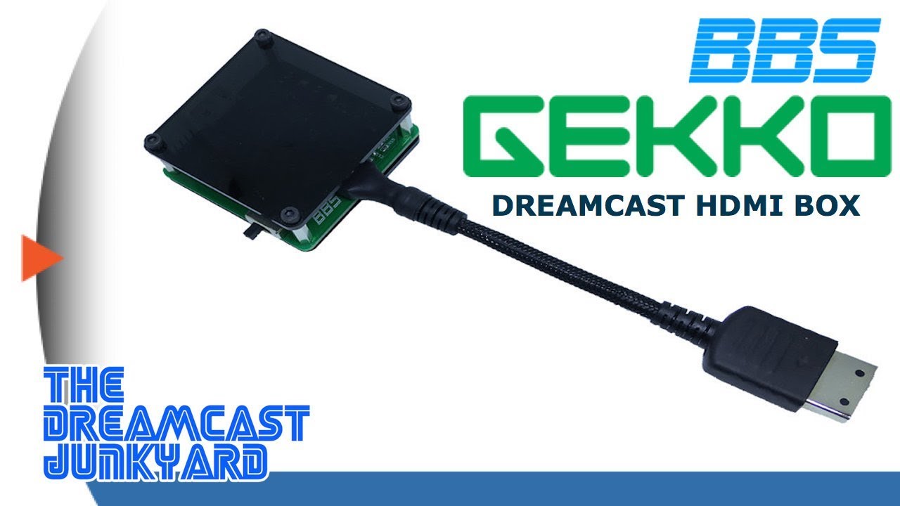 A Quick Look At The Beharbros Gekko Dreamcast HDMI Box