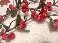 Christmas berry sprig&#39;s by Elena Wilkinson (Russian Language)@Elena Wilkinson