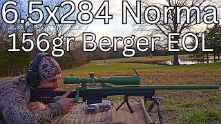 6.5x284 Still Relevant Accuracy Testing w/ Berger 156gr EOL Bullets: Smallest Group I've Ever Shot