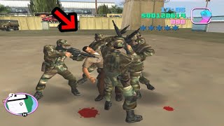 【GTA VC】バイスシティの軍隊、殺意マックスすぎる件 screenshot 2