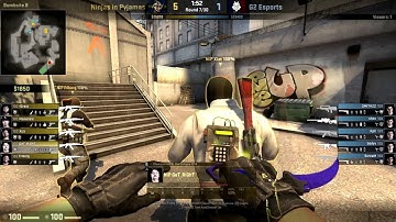CS:GO POV Demo NiP Get Right (27/10) vs G2 (de_overpass)