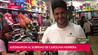 Violence in Venezuela: Carolina Herrera's nephew murdered Profile