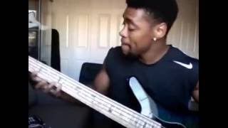 Video thumbnail of "Trevor james bass"