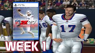 ESPN NFL 2K5: 2K27 Edition - Week 1