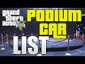 GTA Online NEXT PODIUM VEHICLE LIST  GTA WEEKLY UPDATE ...