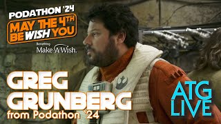 Podathon '24 Star Wars Special | Exclusive Interview with Greg Grunberg (Snap Wexley)