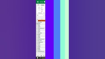 Excel Tutorial: Count Product in list with COUNTIF & SUMPRODUCT in excel | #excel #exceltips
