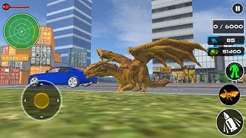 Dragon robot car game, robot transforming games ,ilyas gaming