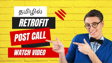 Retrofit POST API Call in Tamil | Retrofit Course in Tamil