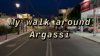 My walk around Argassi tonight 16/06/2023